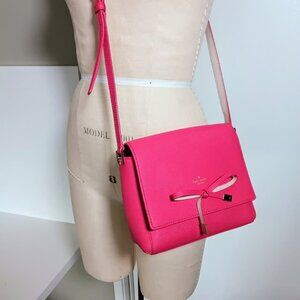 Kate Spade Bow Flap Front Crossbody Bag